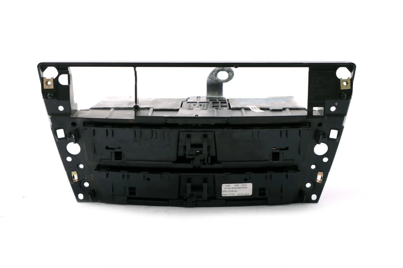 BMW E65 E66 Dashboard Instrument Panel Carrier Bottom Drawer 8261060