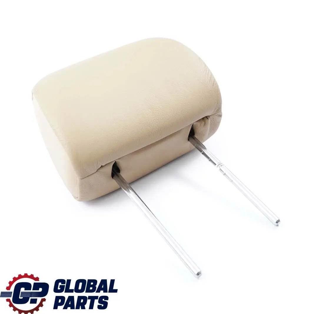 Front Left Right N/O/S Headrest Leather Hellbeige to BMW X5 Series E53 Seat with Part number 8261199 BMW X5 Series E53 Seat Front Left Right N/O/S Headrest Leather Hellbeige - SKU 8261199 - Part number 8261199