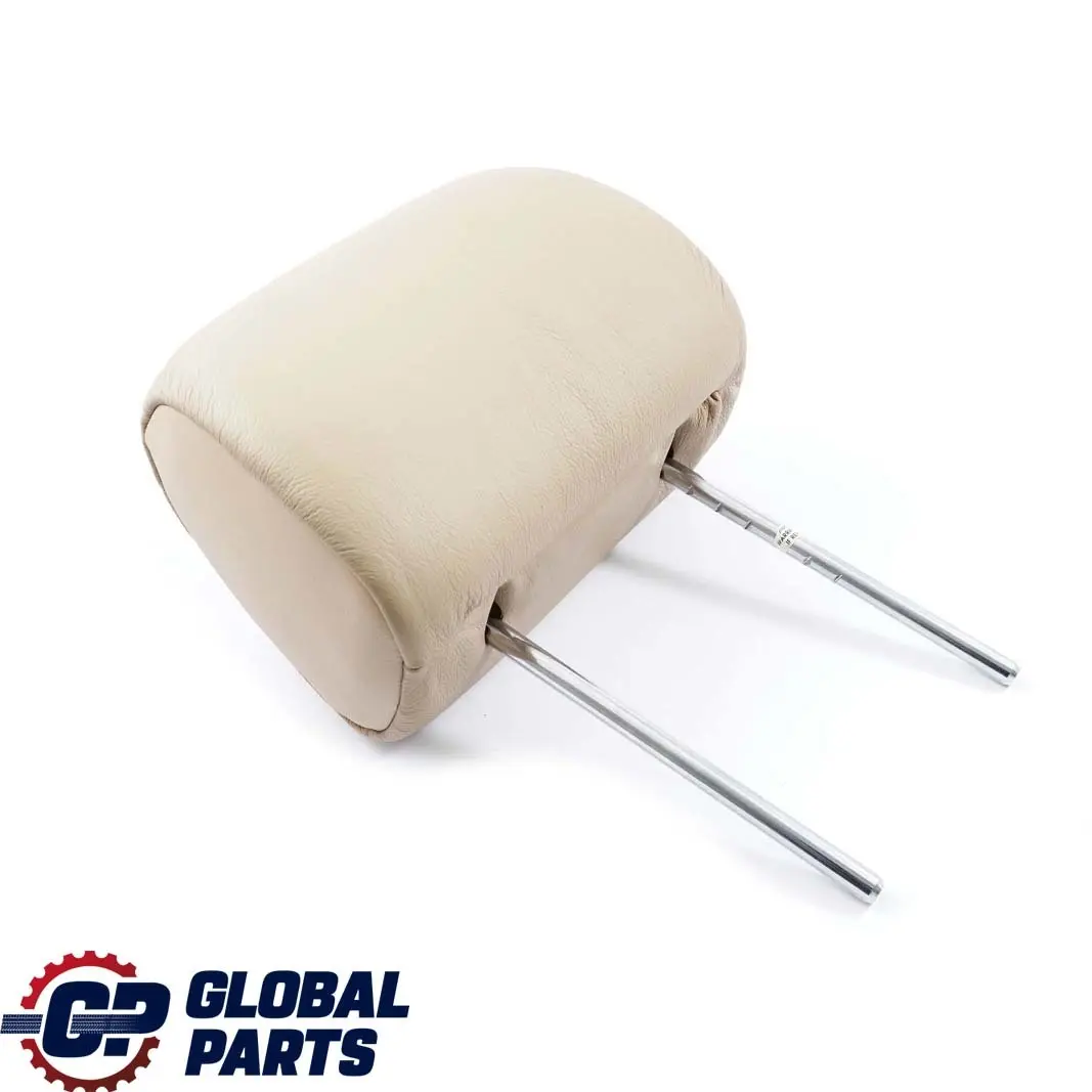 Front Left Right N/O/S Headrest Leather Hellbeige to BMW X5 Series E53 Seat with Part number 8261199 BMW X5 Series E53 Seat Front Left Right N/O/S Headrest Leather Hellbeige - SKU 8261199 - Part number 8261199