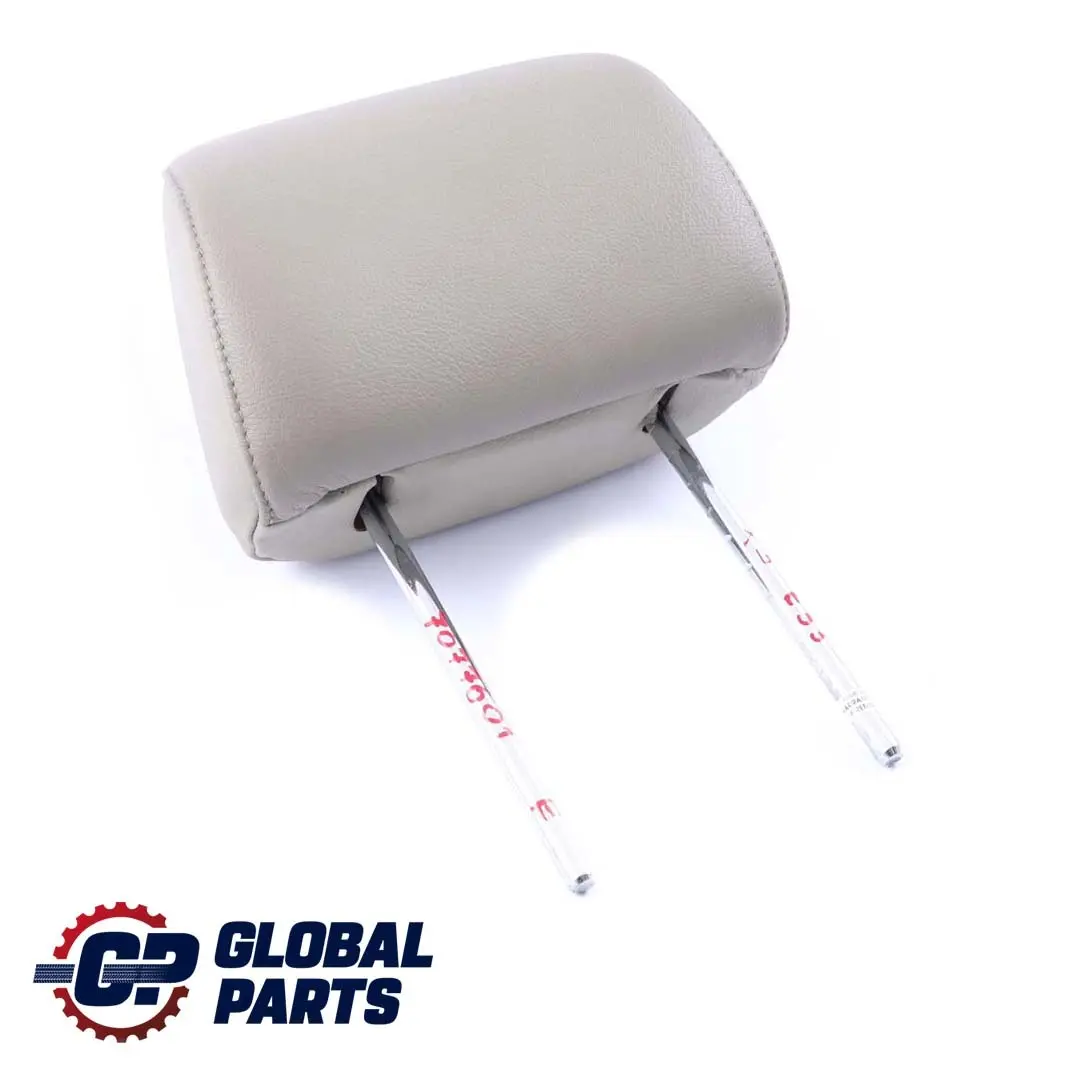 BMW X5 E53 Asiento Delantero Izquierdo Derecho Reposacabezas Cuero Blanco - SKU 8261200 - Número de pieza 8261200