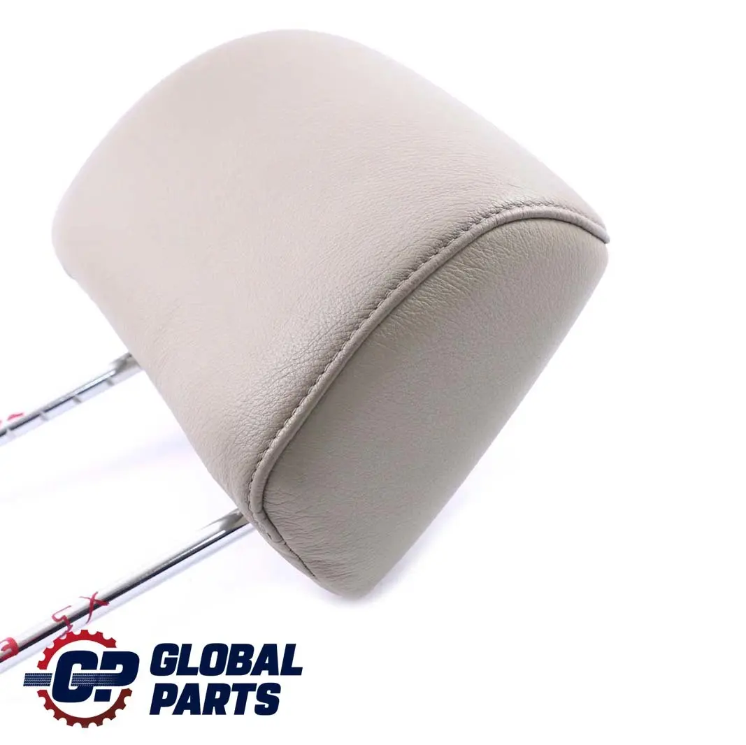 BMW X5 E53 Front Left Right Seat N/O/S Headrest Leather White - SKU 8261200 - Part number 8261200