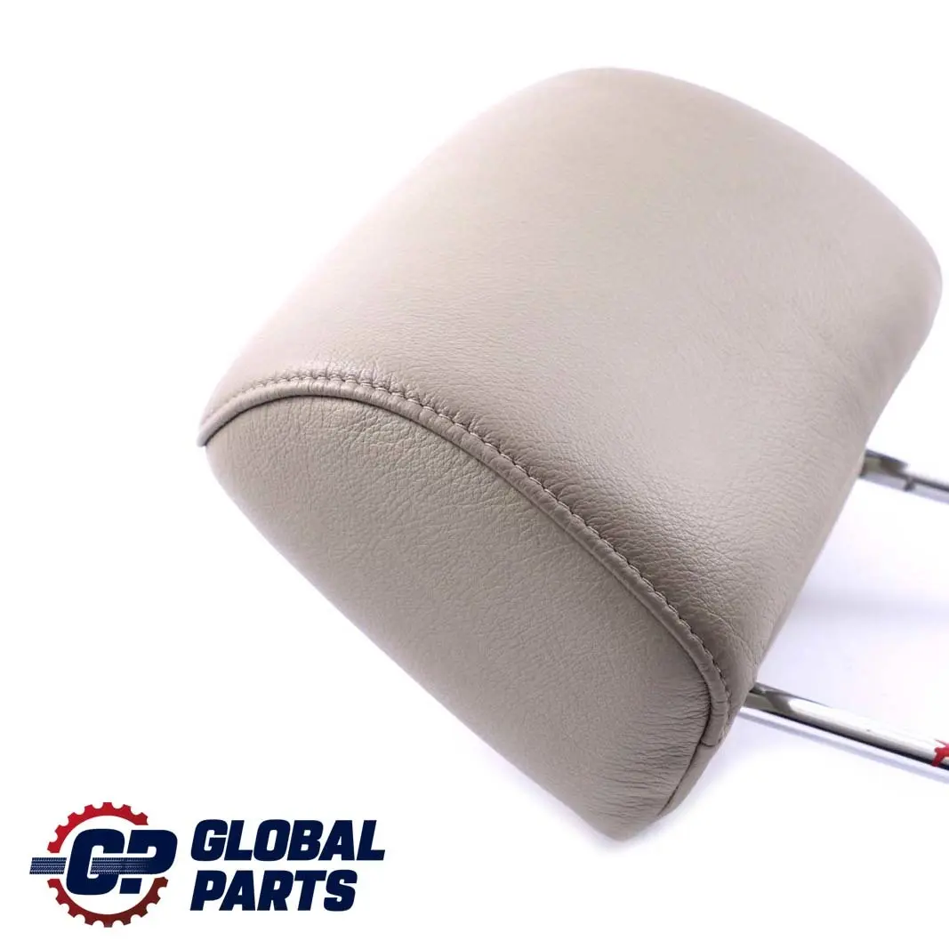 BMW X5 E53 Asiento Delantero Izquierdo Derecho Reposacabezas Cuero Blanco - SKU 8261200 - Número de pieza 8261200