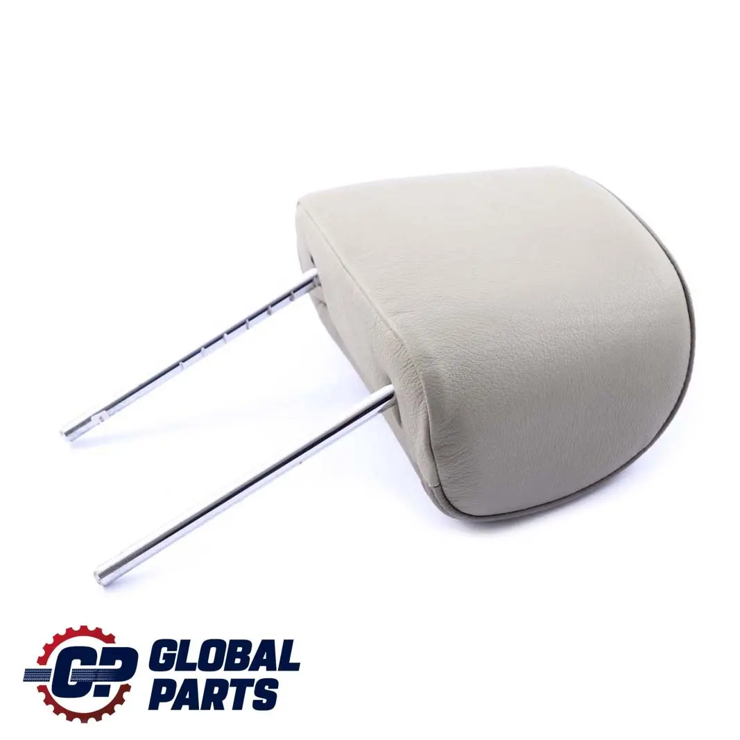 BMW X5 E53 Asiento Delantero Izquierdo Derecho Reposacabezas Cuero Blanco - SKU 8261200 - Número de pieza 8261200