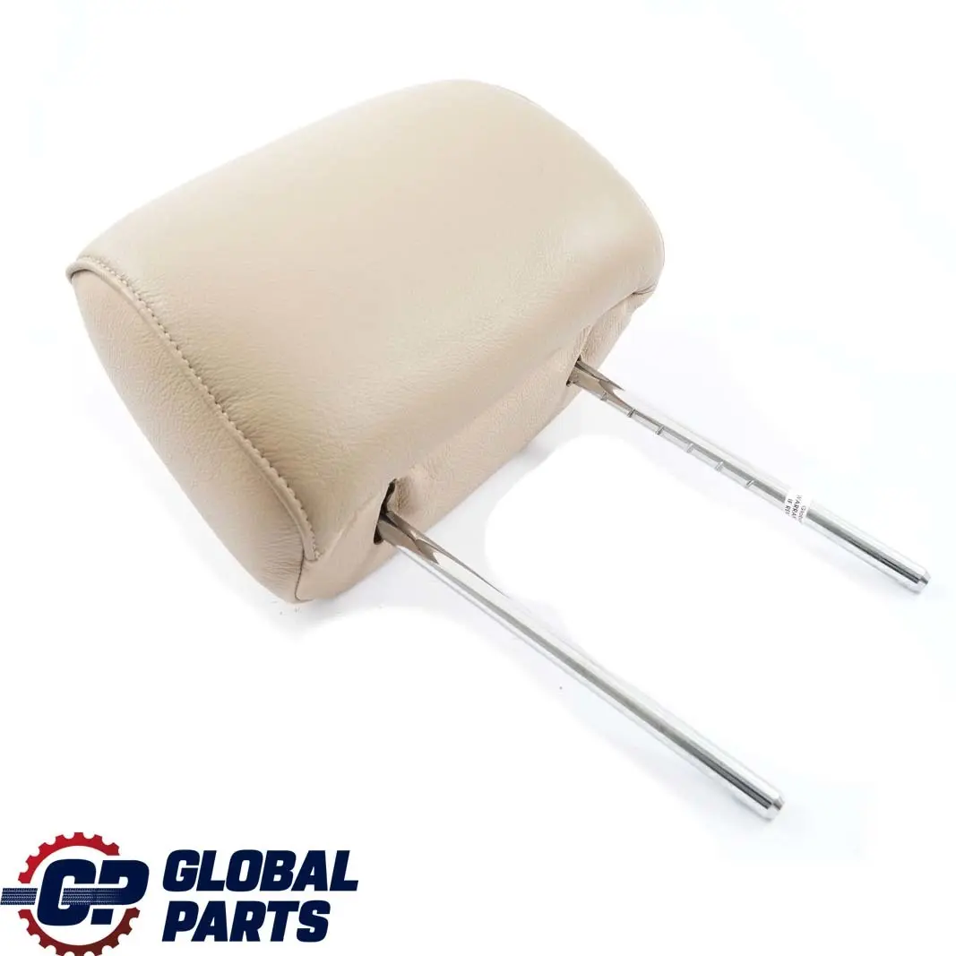 Front Left Right N/O/S Headrest Leather Hellbeige to BMW X5 Series E53 Sport Seat with Part number 8261211 BMW X5 Series E53 Sport Seat Front Left Right N/O/S Headrest Leather Hellbeige - SKU 8261211 - Part number 8261211