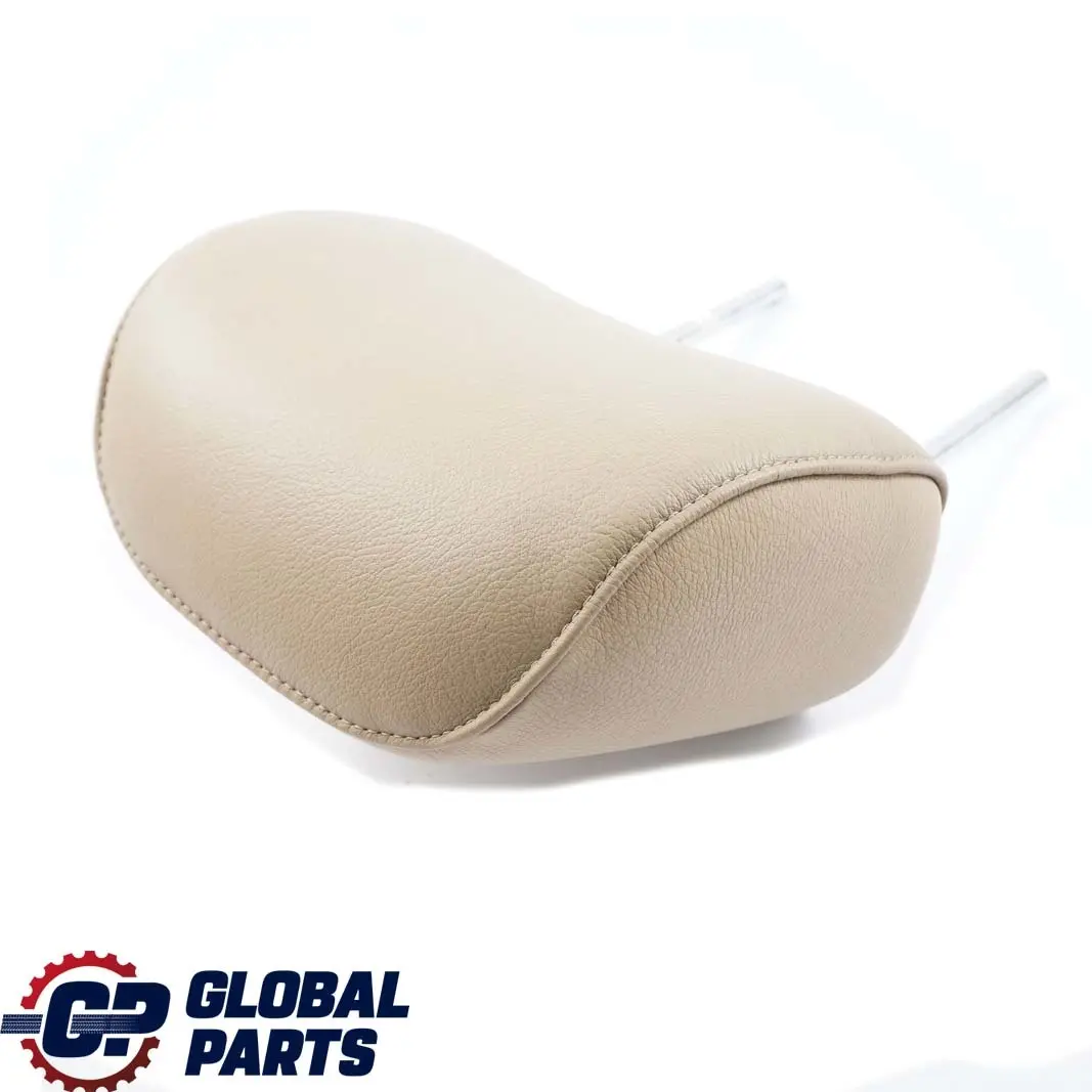 Front Left Right N/O/S Headrest Leather Hellbeige to BMW X5 Series E53 Sport Seat with Part number 8261211 BMW X5 Series E53 Sport Seat Front Left Right N/O/S Headrest Leather Hellbeige - SKU 8261211 - Part number 8261211