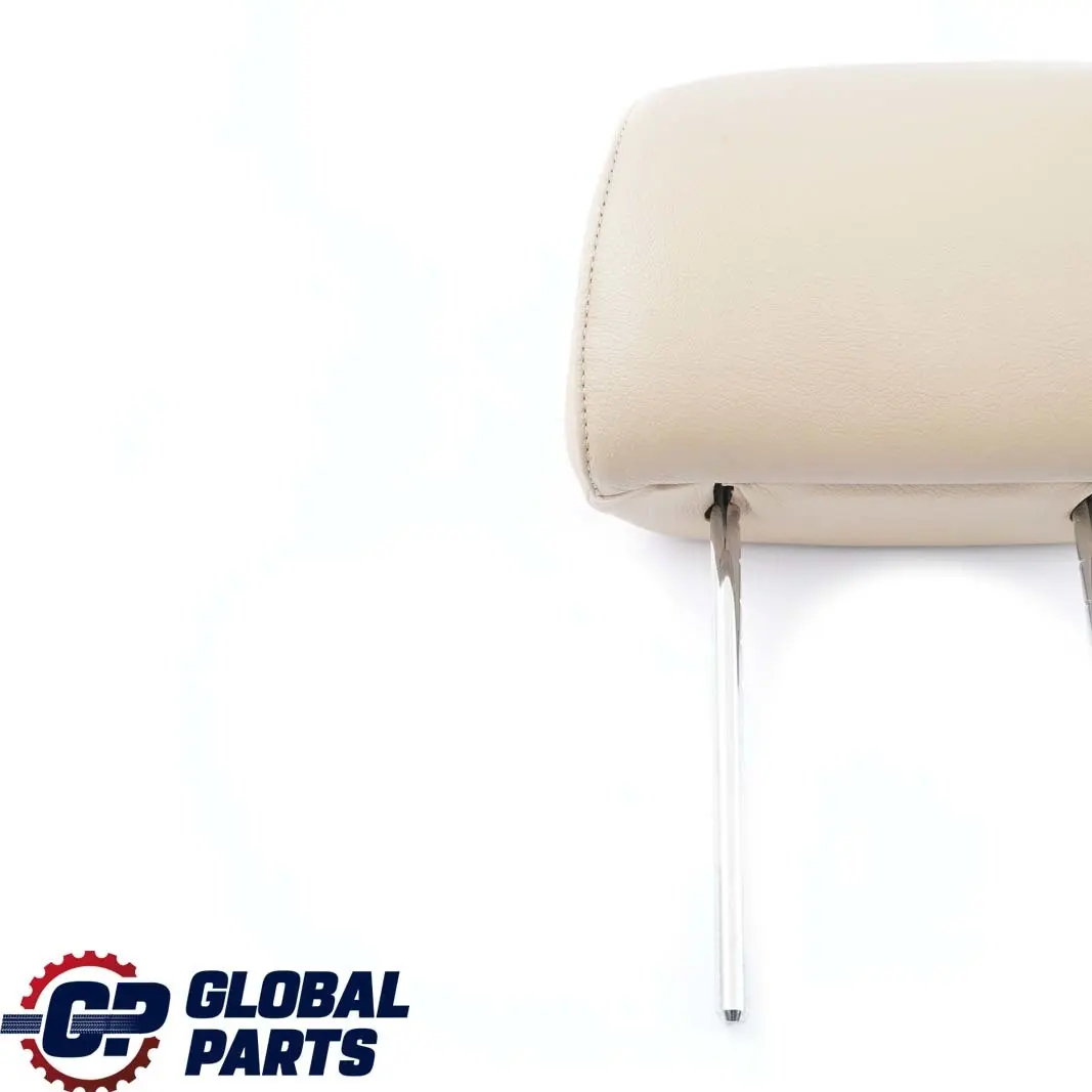 Front Left Right N/O/S Headrest Leather Hellbeige to BMW X5 Series E53 Sport Seat with Part number 8261211 BMW X5 Series E53 Sport Seat Front Left Right N/O/S Headrest Leather Hellbeige - SKU 8261211 - Part number 8261211