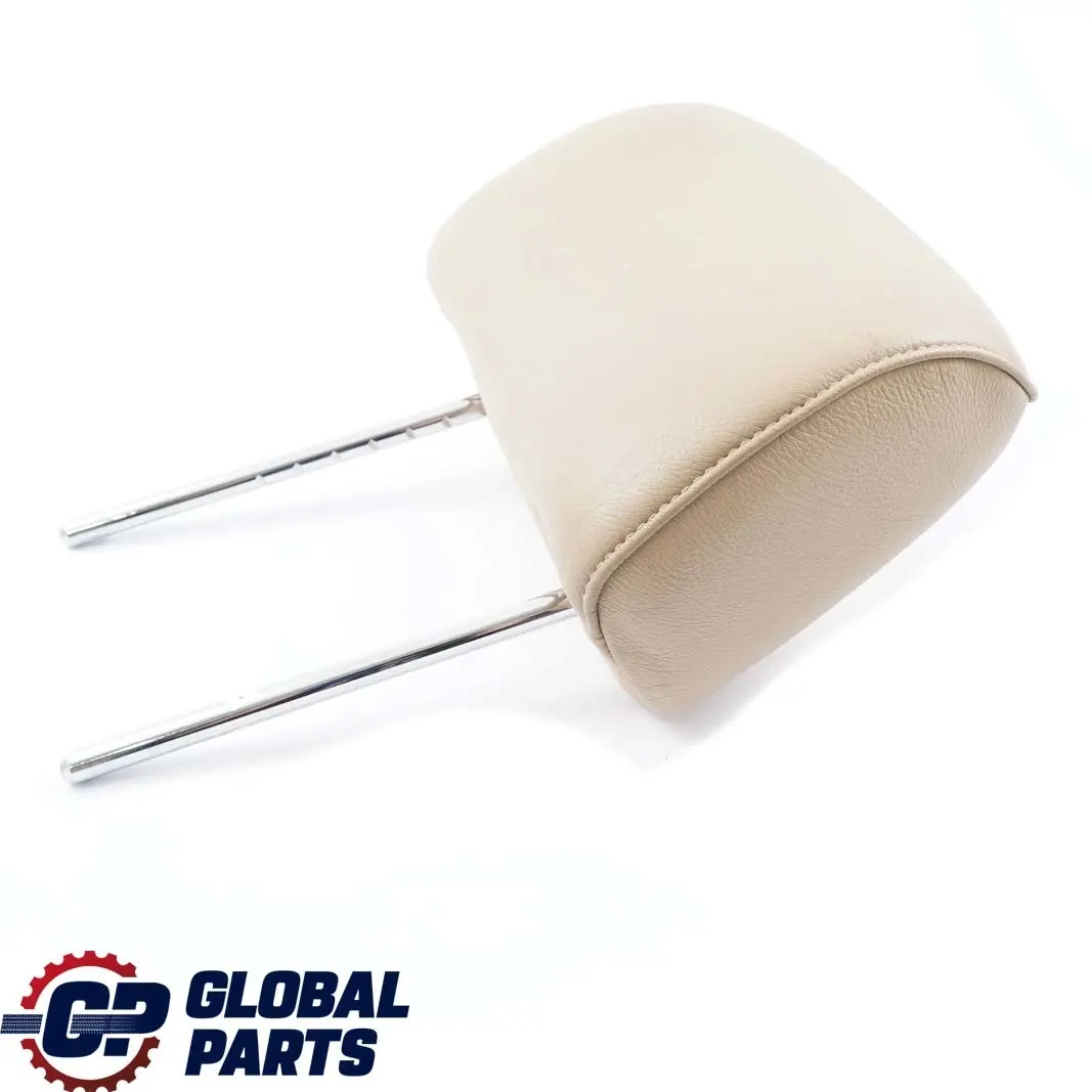 Front Left Right N/O/S Headrest Leather Hellbeige to BMW X5 Series E53 Sport Seat with Part number 8261211 BMW X5 Series E53 Sport Seat Front Left Right N/O/S Headrest Leather Hellbeige - SKU 8261211 - Part number 8261211