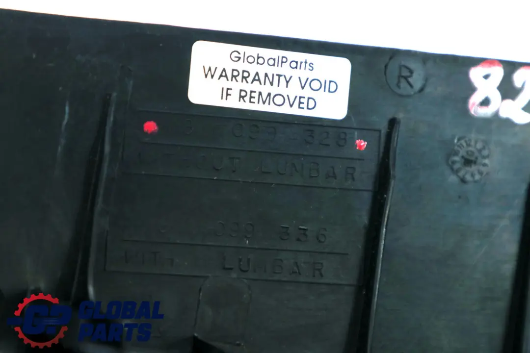 Front Seat Outer Right O/S Covering Cover Trim Black to BMW X3 X5 Series E53 E83 with Part number 8261340 BMW X3 X5 Series E53 E83 Front Seat Outer Right O/S Covering Cover Trim Black - SKU 8261340 - Part number 8261340