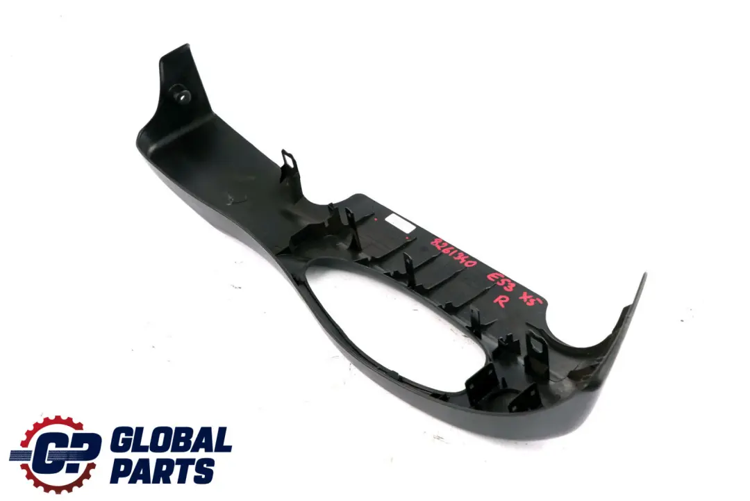 Front Seat Outer Right O/S Covering Cover Trim Black to BMW X3 X5 Series E53 E83 with Part number 8261340 BMW X3 X5 Series E53 E83 Front Seat Outer Right O/S Covering Cover Trim Black - SKU 8261340 - Part number 8261340