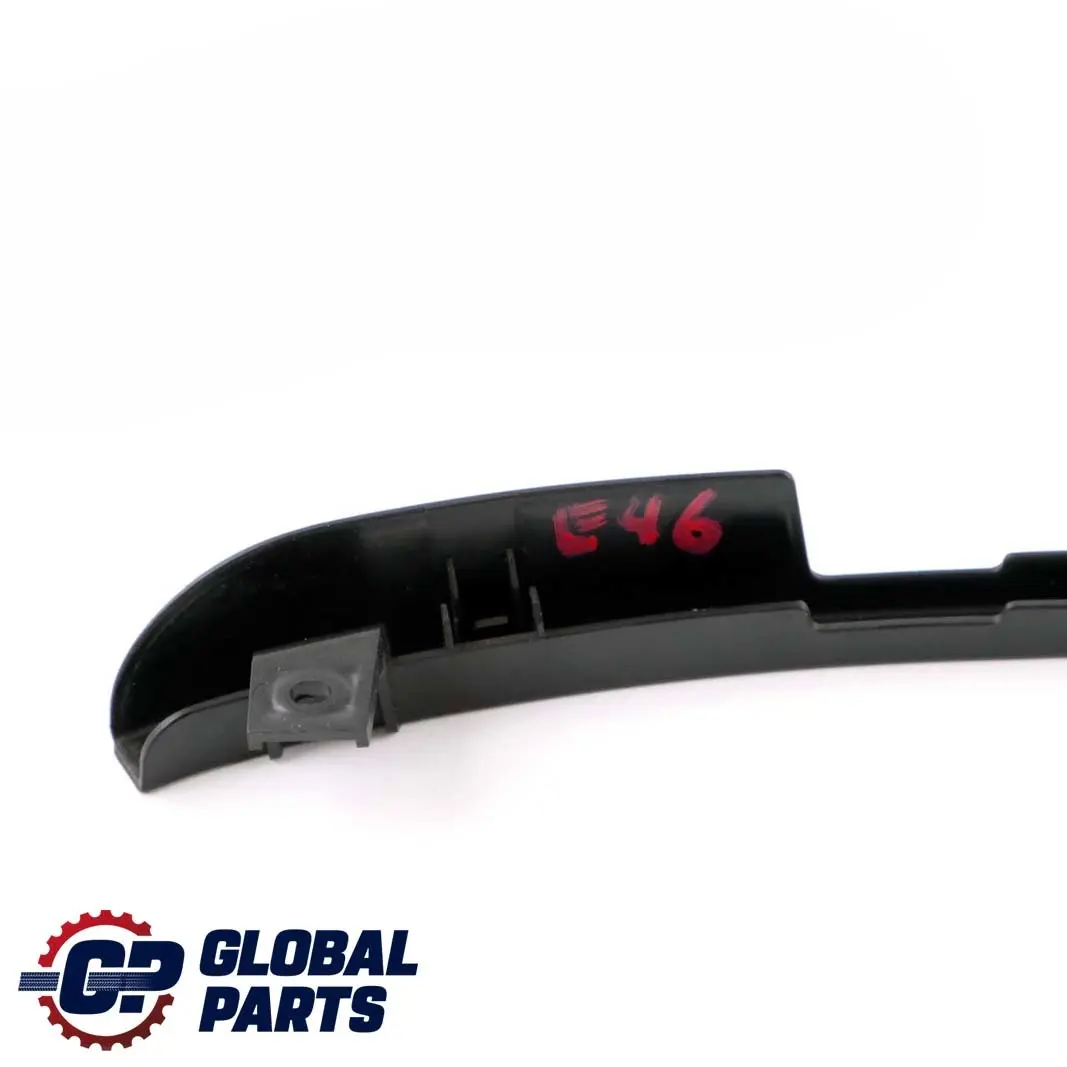 BMW 3 Series E46 Front Seat Cover Lower Trim Black - SKU 82617352 - Part number 82617352