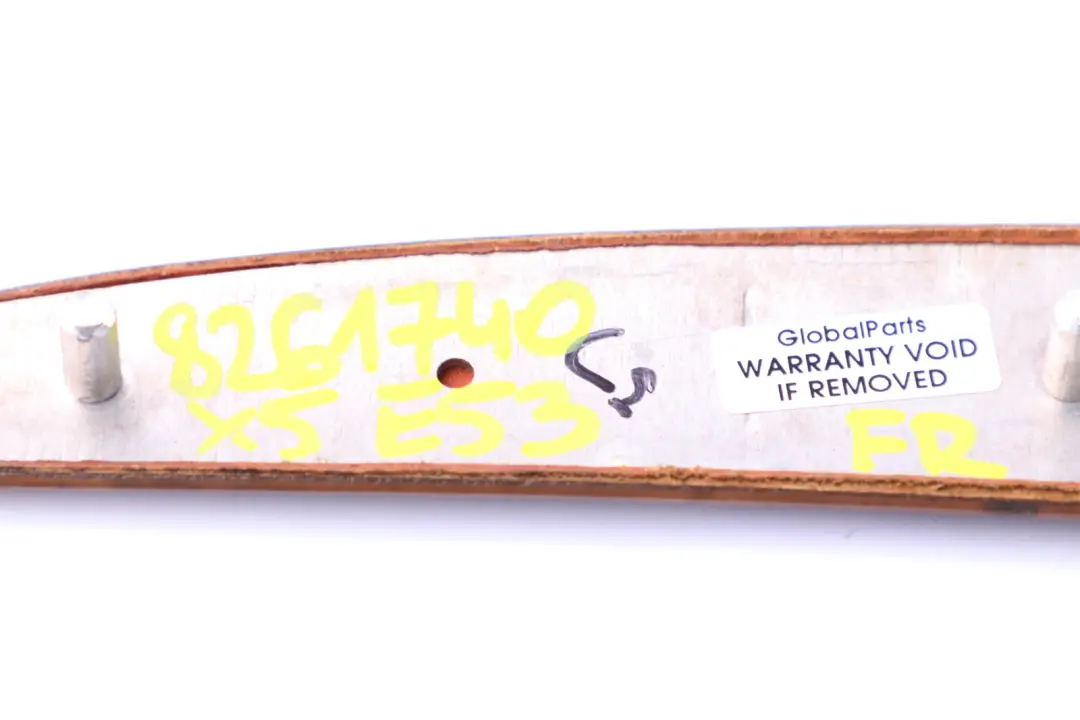 Wooden Strip Door Front Right O/S Trim Light Poplar to BMW X5 Series 1 E53 with Part number 8261740 BMW X5 Series 1 E53 Wooden Strip Door Front Right O/S Trim Light Poplar - SKU 8261740-1 - Part number 8261740