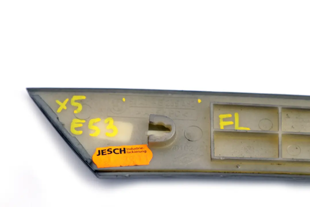 BMW X5 E53 Dekorstreifen Türverkleidung Vorne Links Titan 2 Silber - SKU 8261743 - Teilenummer 8265483