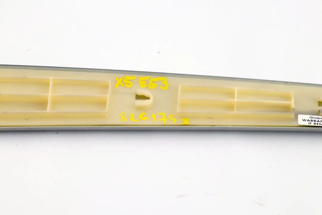 Dekorleiste Tür Hinten Links Dekor Verkleidung Titan 2 für BMW X5 E53 mit Teilenummer 8265479 BMW X5 E53 Dekorleiste Tür Hinten Links Dekor Verkleidung Titan 2 - SKU 8261753 - Teilenummer 8265479