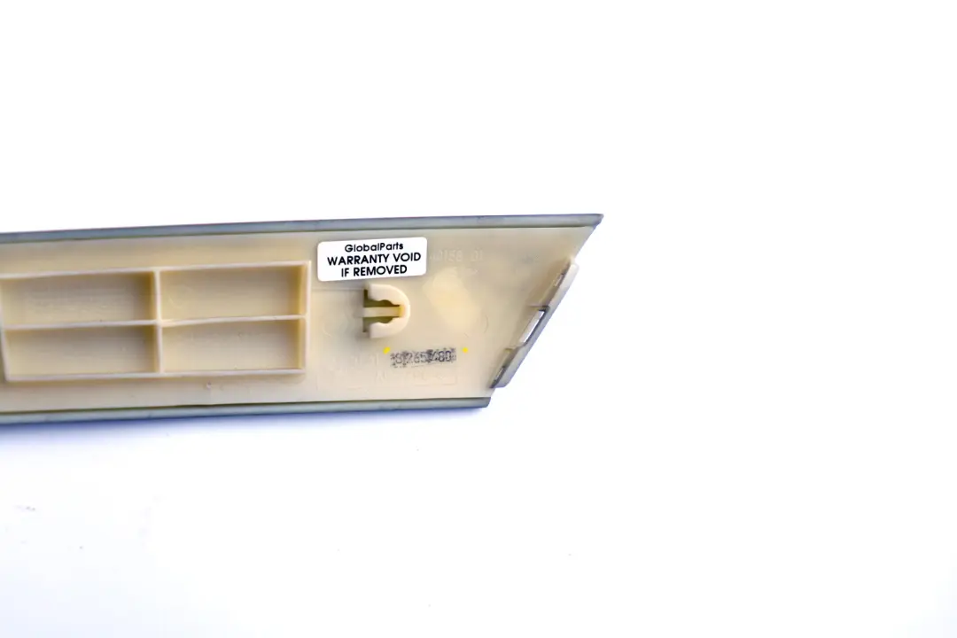 BMW X5 Reihe E53 Dekorleiste Tür hinten rechts TITAN 2 Silver Silber - SKU 8261754 - Teilenummer 8265480