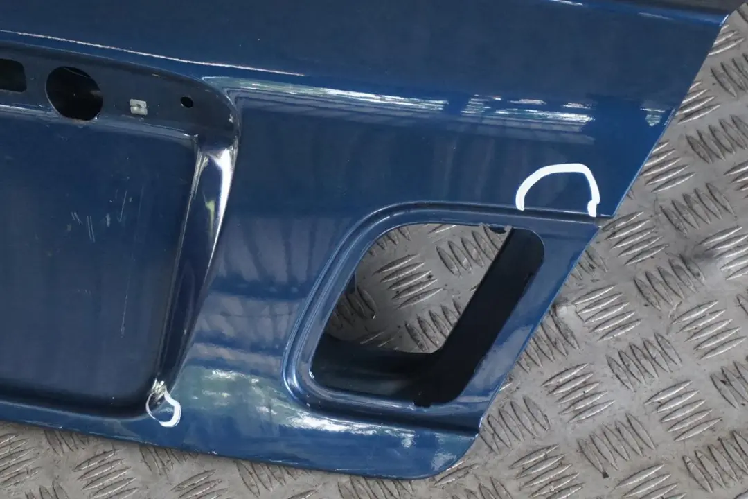 BMW 3 E46 Convertible Trunk Boot Lid Tailgate Mysticblau Mystic Blue - A07 - SKU 8262029-MYS - Part number 8262029