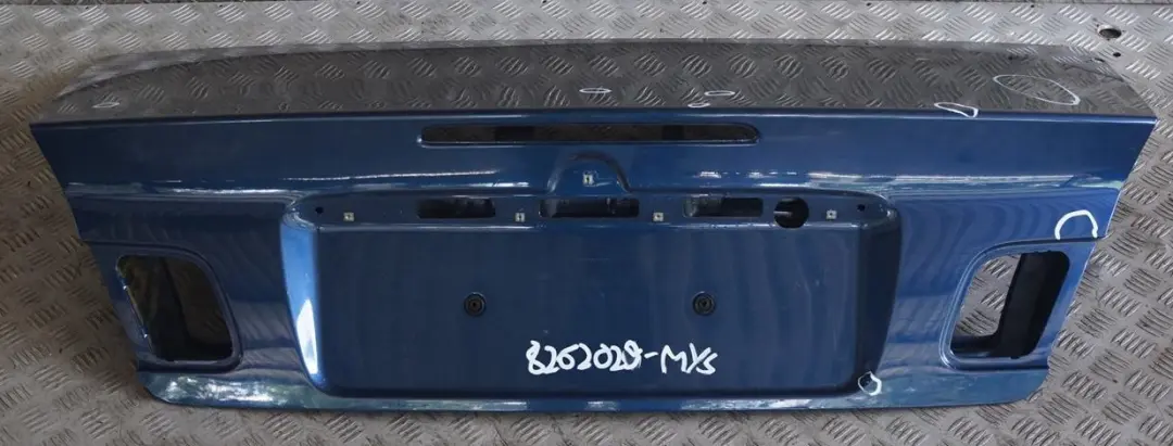 Trunk Boot Lid Tailgate Mysticblau Mystic Blue - A07 to BMW 3 E46 Convertible with Part number 8262029 BMW 3 E46 Convertible Trunk Boot Lid Tailgate Mysticblau Mystic Blue - A07 - SKU 8262029-MYS - Part number 8262029