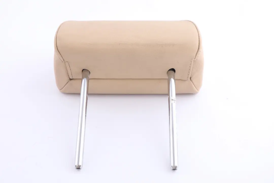 Left Right N/O/S Leather Headrest Hellbeige Beige to BMW X5 Series E53 Rear Seat with Part number 8262061 BMW X5 Series E53 Rear Seat Left Right N/O/S Leather Headrest Hellbeige Beige - SKU 8262061 - Part number 8262061