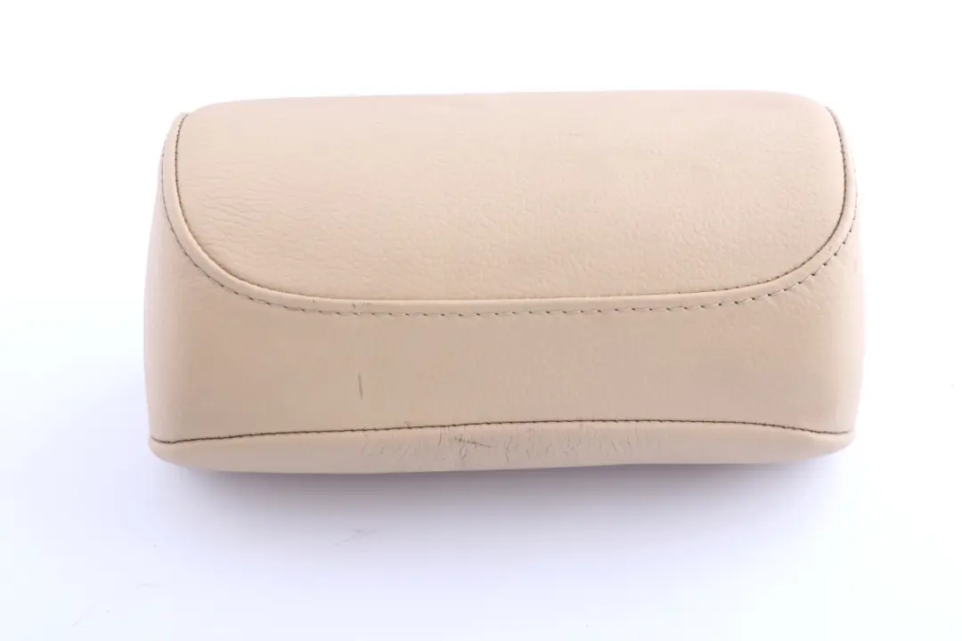 Left Right N/O/S Leather Headrest Hellbeige Beige to BMW X5 Series E53 Rear Seat with Part number 8262061 BMW X5 Series E53 Rear Seat Left Right N/O/S Leather Headrest Hellbeige Beige - SKU 8262061 - Part number 8262061