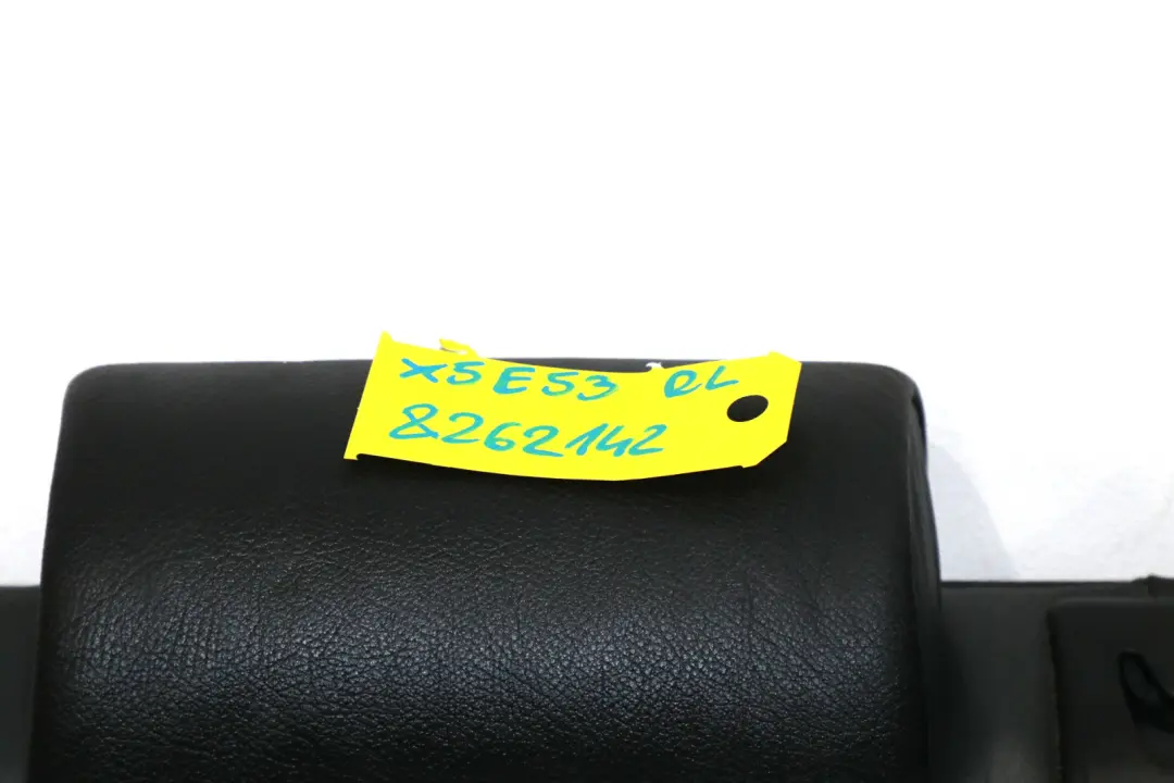 BMW X5 Series E53 Cover Backrest Rear Back Seat Ski Bag Black Leather Left N/S - SKU 8262142 - Part number 8262142