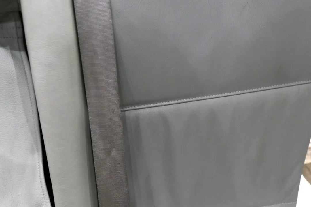 Grau Leder Montana Rücksitz Couch Rückenlehne Hinten Links BMW X5 E53 - SKU 8262143 - Teilenummer 8262143