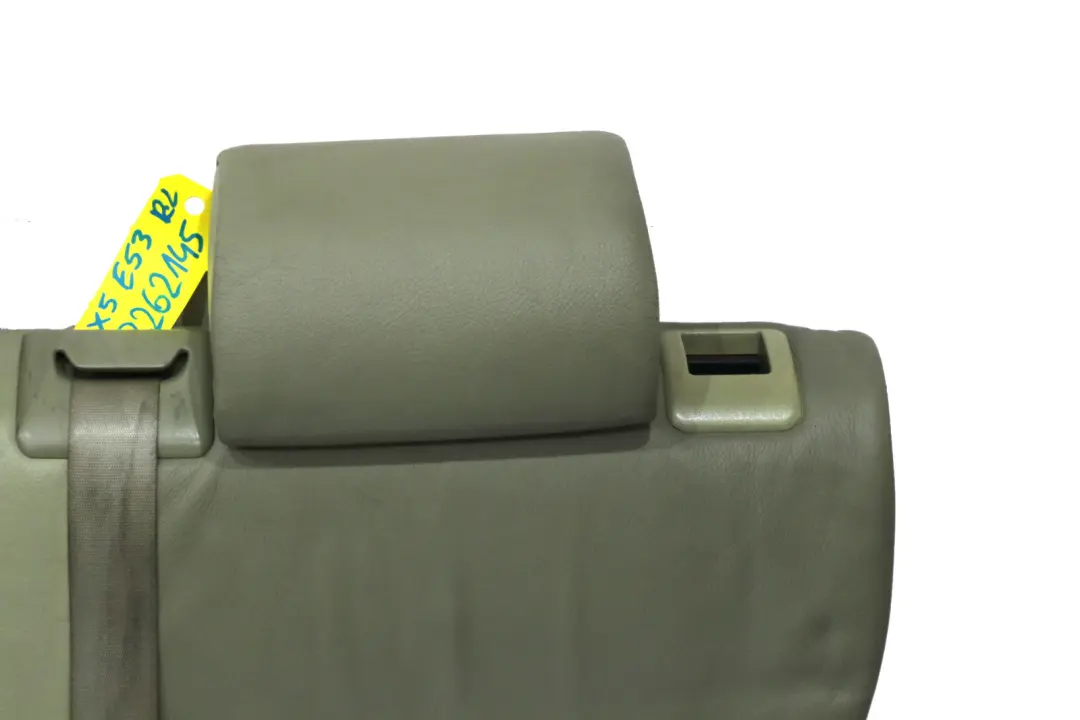 BMW X5 Series E53 Pastel Green Leather Rear Seat Couch Backrest Left N/S - SKU 8262145 - Part number 8262145