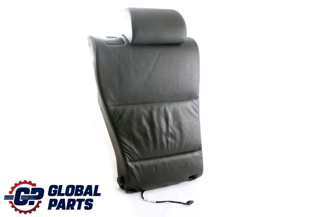 BMW X5 E53 1 Rear Seat Right O/S Heated Backrest Cover Black Leather - SKU 8262164-1 - Part number 8262164