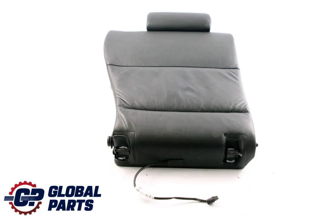 BMW X5 E53 1 Rear Seat Right O/S Heated Backrest Cover Black Leather - SKU 8262164-1 - Part number 8262164