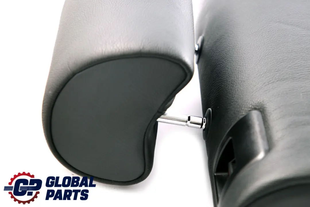 BMW X5 E53 1 Rear Seat Right O/S Heated Backrest Cover Black Leather - SKU 8262164-1 - Part number 8262164