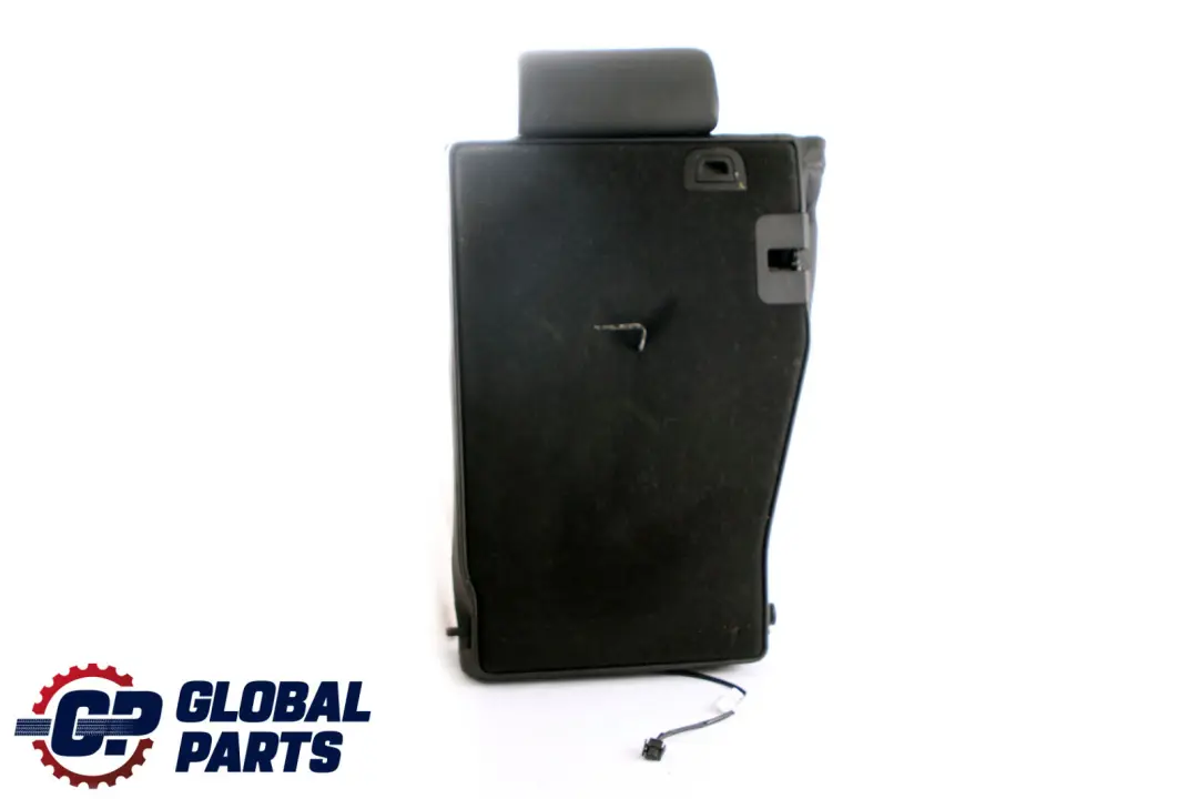 BMW X5 E53 1 Rear Seat Right O/S Heated Backrest Cover Black Leather - SKU 8262164-1 - Part number 8262164