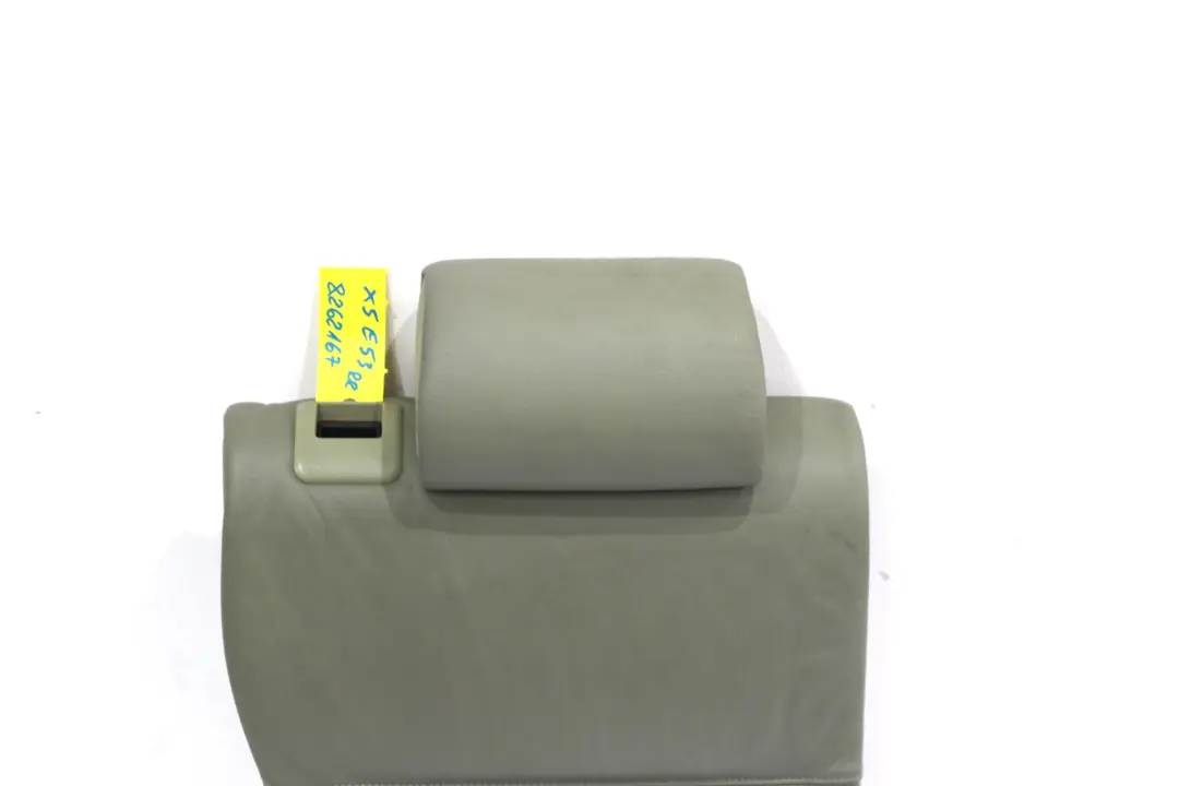Bezug Lehne hinten rechts Leder Pastellgrün für BMW X5 er E53 mit Teilenummer 8262167 BMW X5 er E53 Bezug Lehne hinten rechts Leder Pastellgrün - SKU 8262167 - Teilenummer 8262167