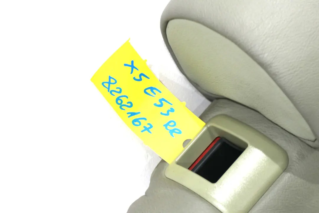 BMW X5 E53 Cuero Verde Pastel Asiento Trasero Respaldo Derecho - SKU 8262167 - Número de pieza 8262167