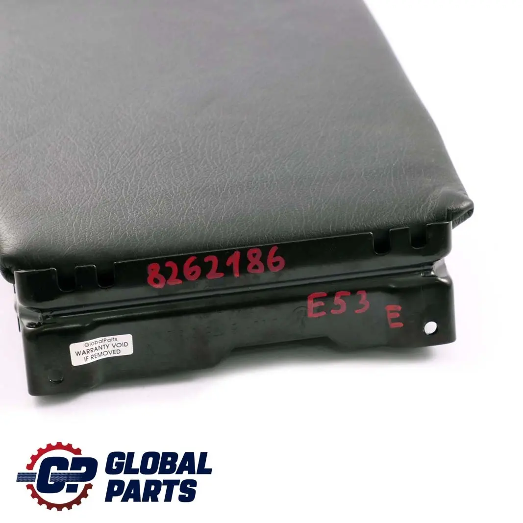 Reihe E53 Rücksitz Mittelarmlehne Armlehne Leder Schwarz für BMW X5 mit Teilenummer 8262186 BMW X5 Reihe E53 Rücksitz Mittelarmlehne Armlehne Leder Schwarz - SKU 8262186 - Teilenummer 8262186