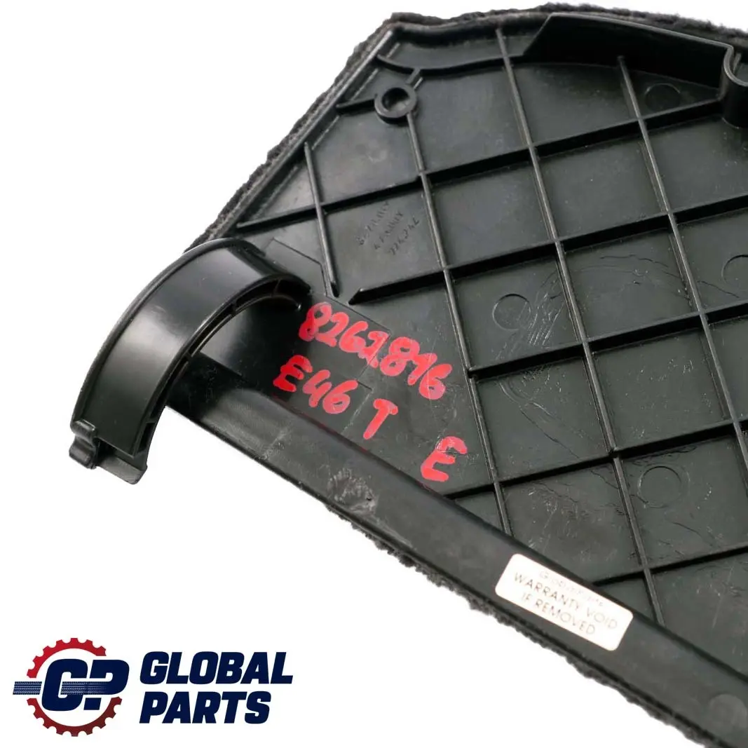 BMW 3 E46 Touring Floor Mat Velours Trim Panel Trunk Boot Luggage - SKU 8262816 - Part number 8262816