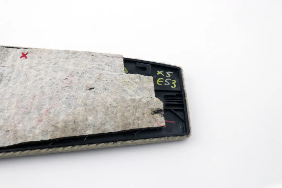 BMW X5 E53 Console Centrale Parte Inferiore Posteriore SX Verde Pastello - SKU 8262849 - Numero di parte 8250101