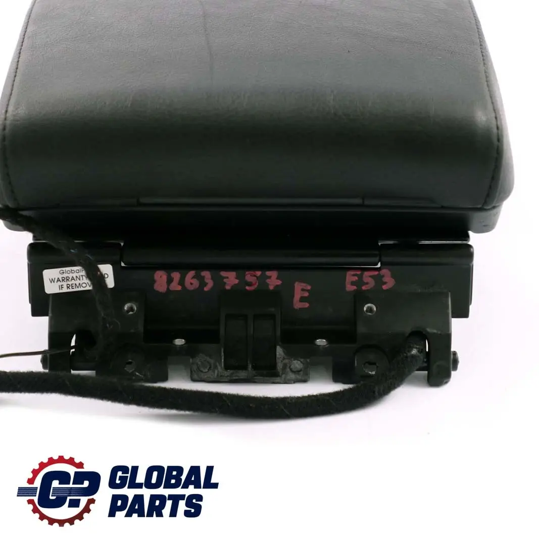 BMW X5 Reihe E53 Mittelkonsole Mittelarmlehne Telefon Leder Schwarz - SKU 8263757 - Teilenummer 8263757
