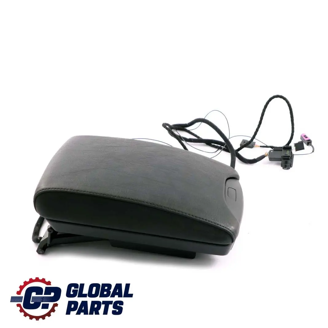 BMW X5 Series E53 Centre Arm Rest Armrest Telephone Leather Black - SKU 8263757 - Part number 8263757