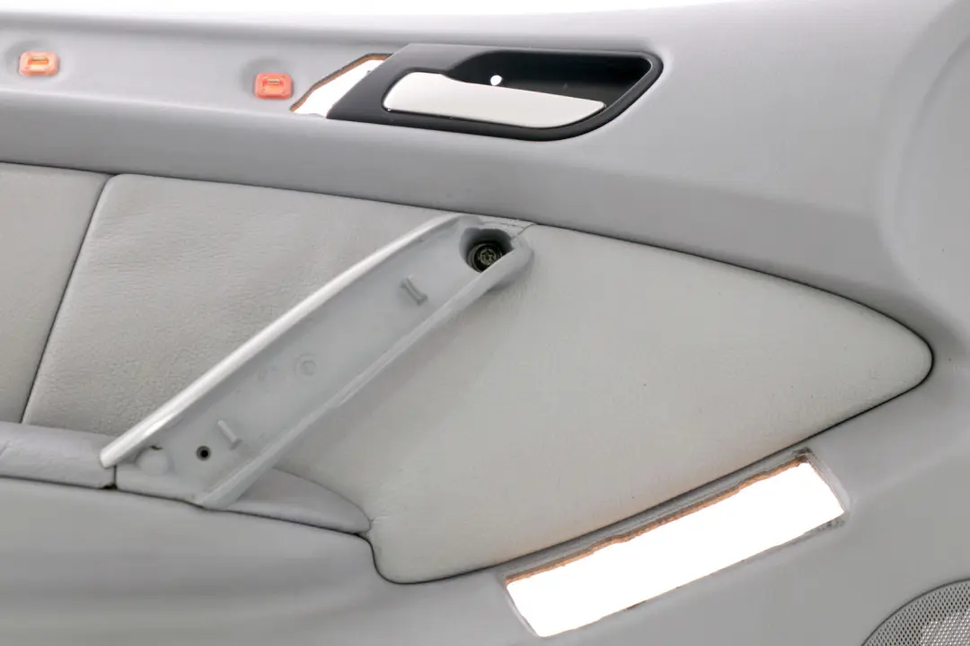 Front Left N/S Door Card Grey Leather Interior Trim Panel to BMW X5 Series E53 with Part number 8264103 BMW X5 Series E53 Front Left N/S Door Card Grey Leather Interior Trim Panel - SKU 8264103 - Part number 8264103