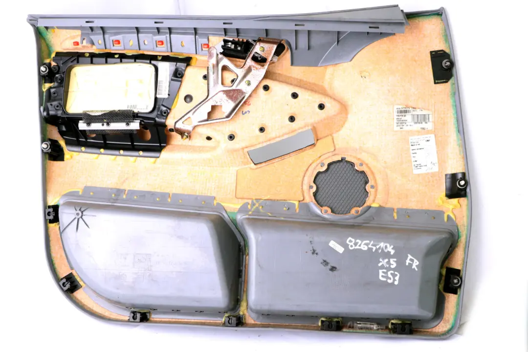 Reihe E53 Türverkleidung vorn rechts Leder Grau für BMW X5 mit Teilenummer 8264104 BMW X5 Reihe E53 Türverkleidung vorn rechts Leder Grau - SKU 8264104 - Teilenummer 8264104