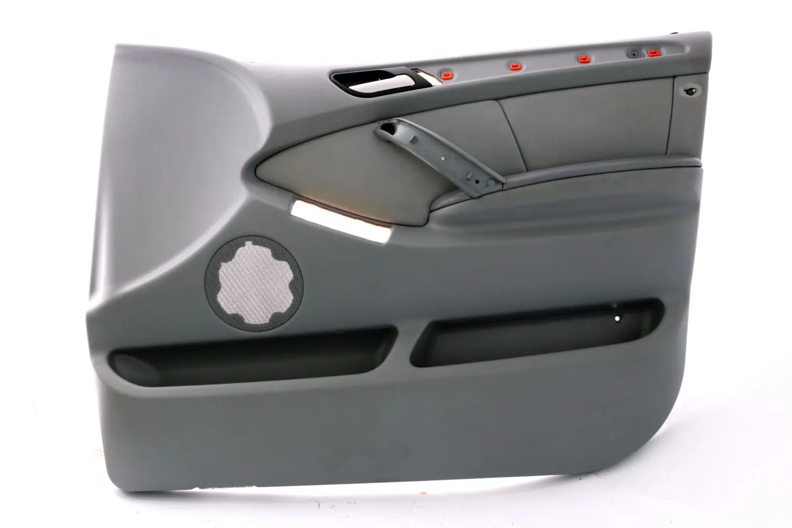 BMW X5 Series E53 Front Right O/S Door Card Grey Leather Interior Trim Panel