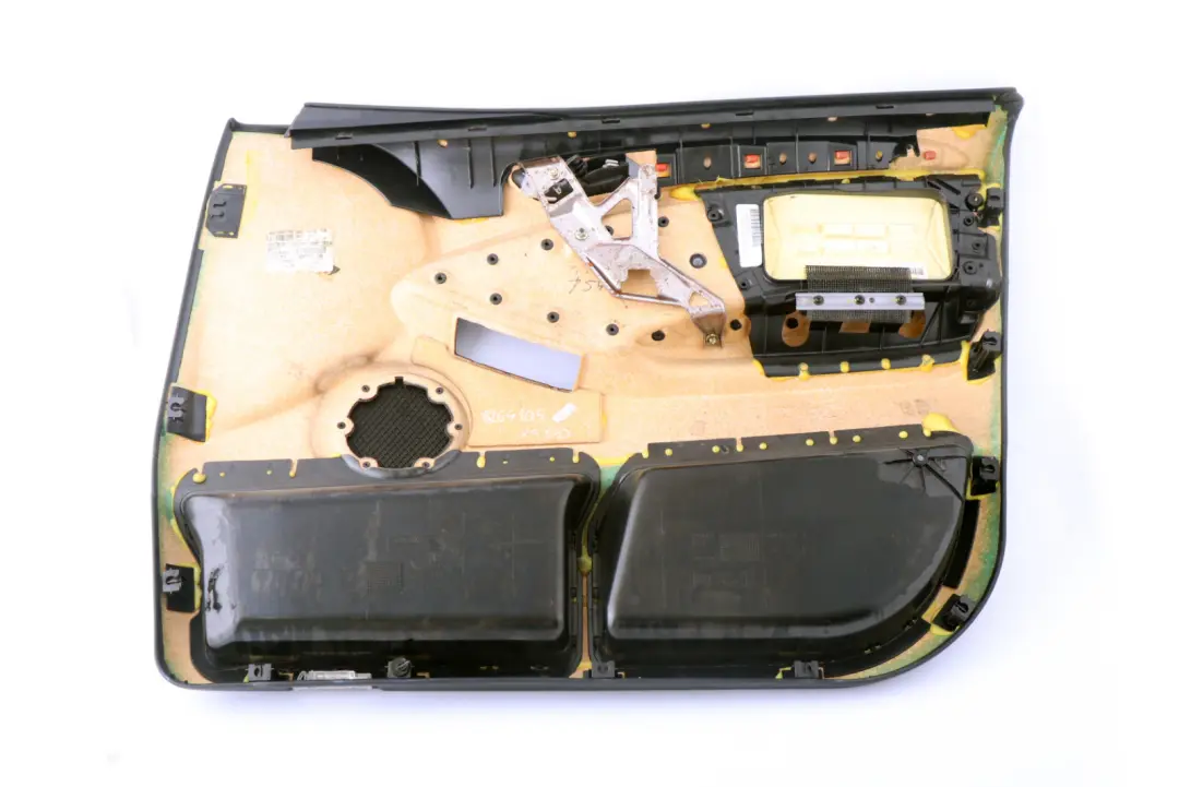 BMW X5 Series E53 Front Left N/S Door Card Trim Panel Leather Mahagoni - SKU 8264105 - Part number 8264105