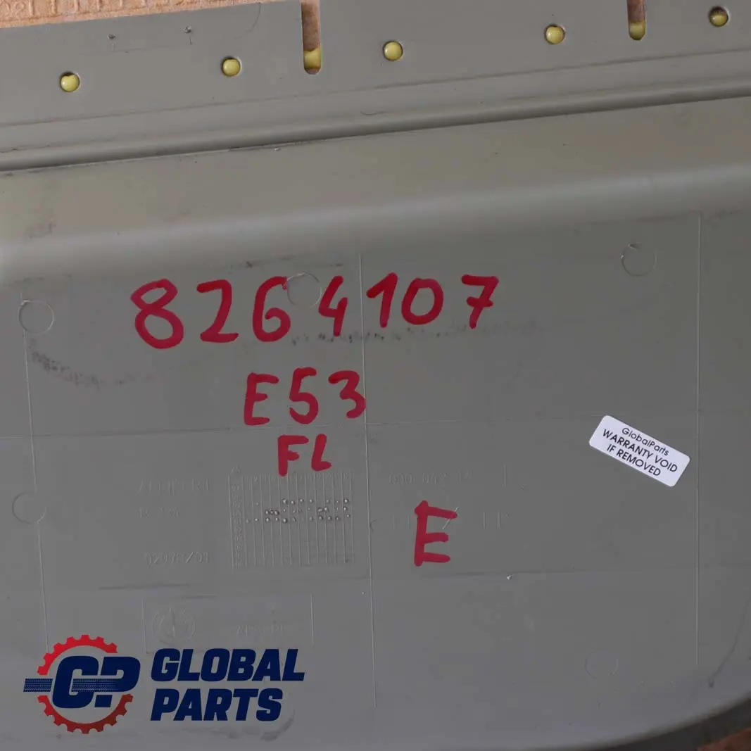 Front Left N/S Door Card Trim Panel Leather Pastel Green to BMW X5 E53 with Part number 8264107 BMW X5 E53 Front Left N/S Door Card Trim Panel Leather Pastel Green - SKU 8264107 - Part number 8264107