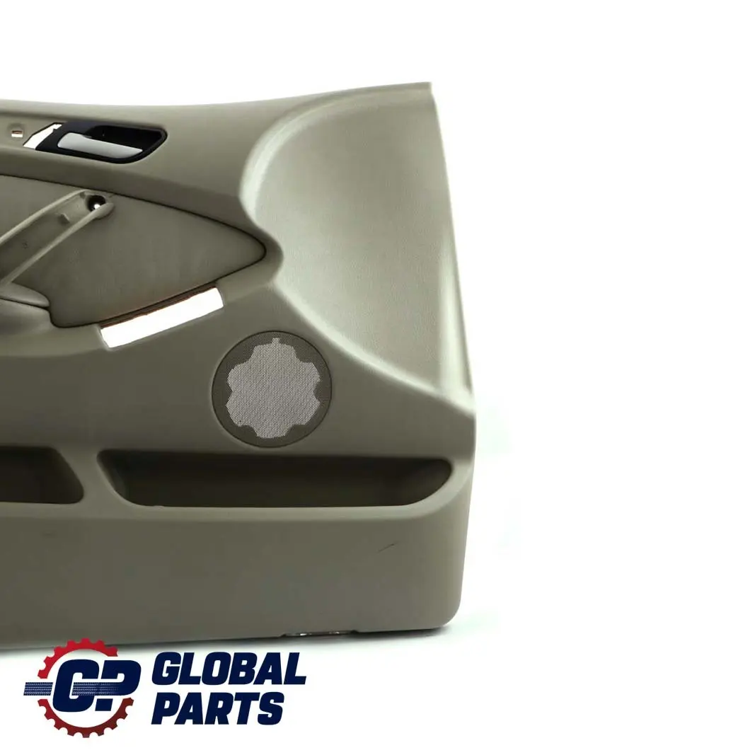 Front Left N/S Door Card Trim Panel Leather Pastel Green to BMW X5 E53 with Part number 8264107 BMW X5 E53 Front Left N/S Door Card Trim Panel Leather Pastel Green - SKU 8264107 - Part number 8264107