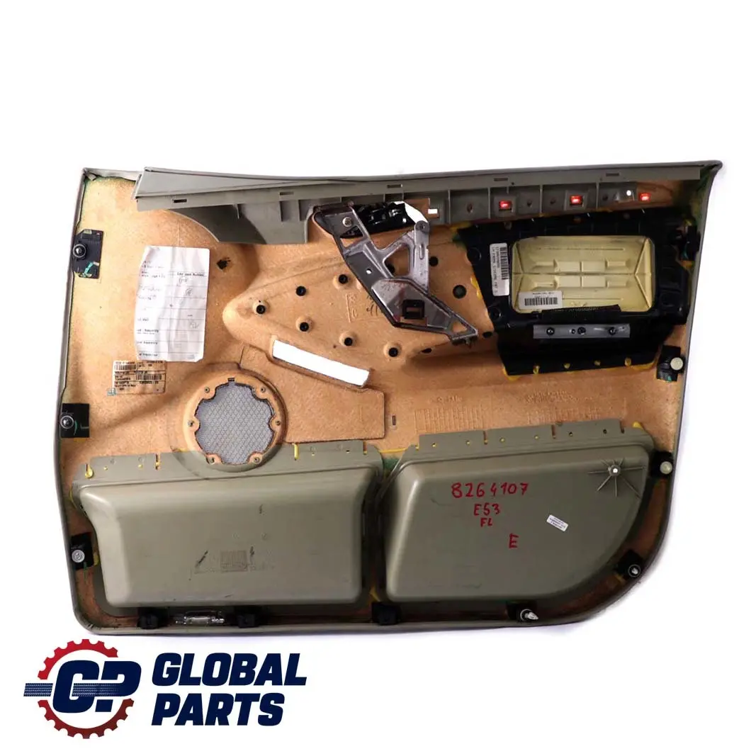 Reihe E53 Türverkleidung Vorn Links Pastellgrün Grün für BMW X5 mit Teilenummer 8264107 BMW X5 Reihe E53 Türverkleidung Vorn Links Pastellgrün Grün - SKU 8264107 - Teilenummer 8264107