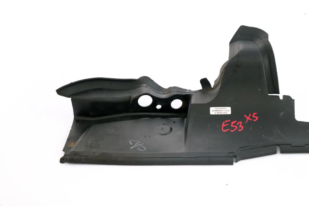Cubierta Conducto Aire Protector Cubierta Radiador Delantero Derecho para BMW X5 E53 con número de pieza 8264182 BMW X5 E53 Cubierta Conducto Aire Protector Cubierta Radiador Delantero Derecho - SKU 8264182 - Número de pieza 8264182