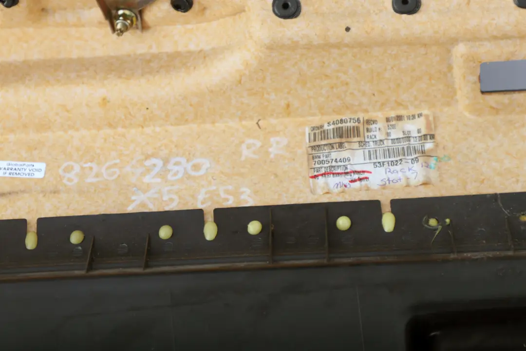 Right O/S Leather Door Card Trim Panel Mahagoni to BMW X5 Series E53 Rear with Part number 8264280 BMW X5 Series E53 Rear Right O/S Leather Door Card Trim Panel Mahagoni - SKU 8264280 - Part number 8264280