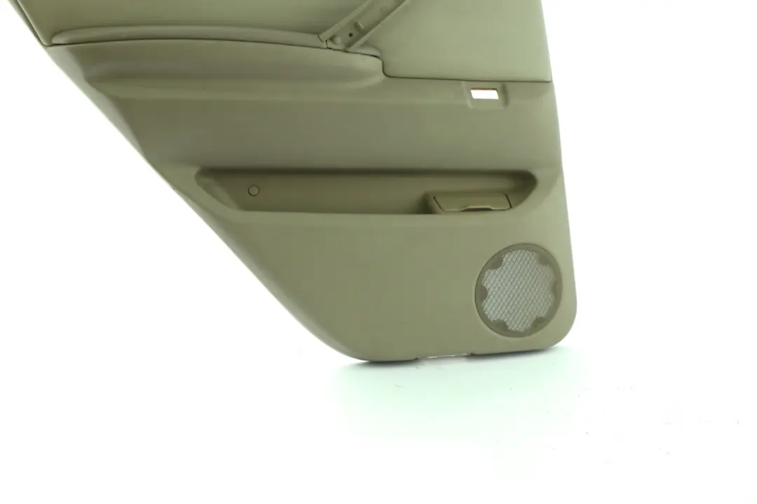 Green Leather Montana Rear Left N/S Door Card Trim Panel to BMW X5 Series E53 with Part number 8264281 BMW X5 Series E53 Green Leather Montana Rear Left N/S Door Card Trim Panel - SKU 8264281 - Part number 8264281