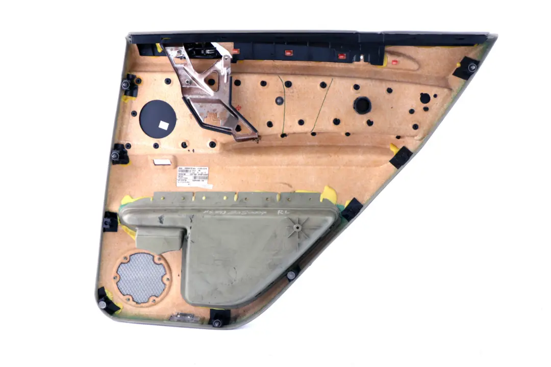 Green Leather Montana Rear Left N/S Door Card Trim Panel to BMW X5 Series E53 with Part number 8264281 BMW X5 Series E53 Green Leather Montana Rear Left N/S Door Card Trim Panel - SKU 8264281 - Part number 8264281