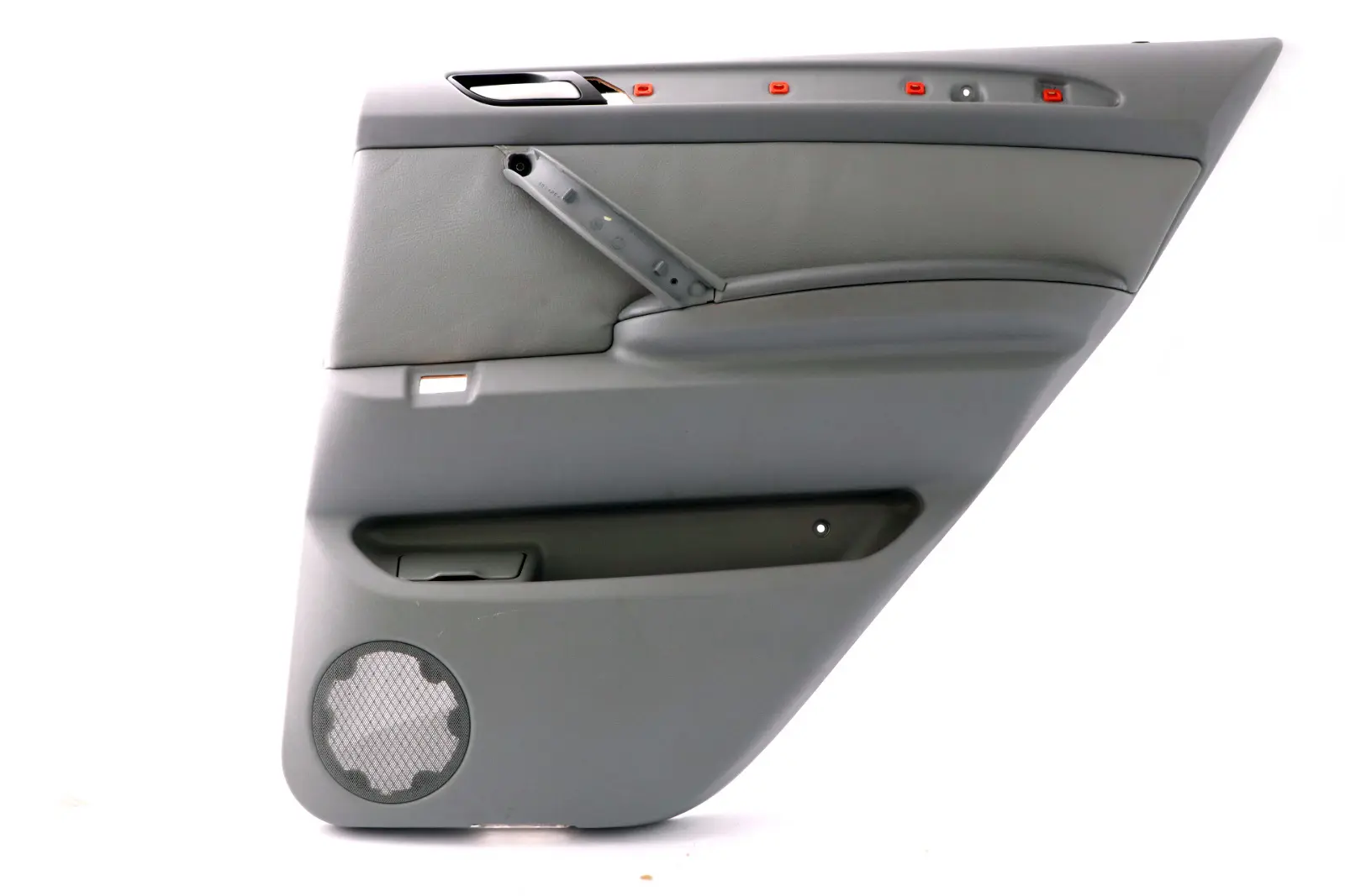 BMW X5 Series E53 1 Rear Right O/S Door Card Grey Leather Interior Trim Panel