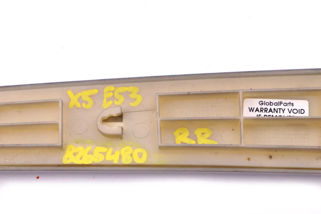 BMW X5 E53 Tapa Interior Panel Trasero Derecho Titan 2 - SKU 8265480 - Número de pieza 8265480