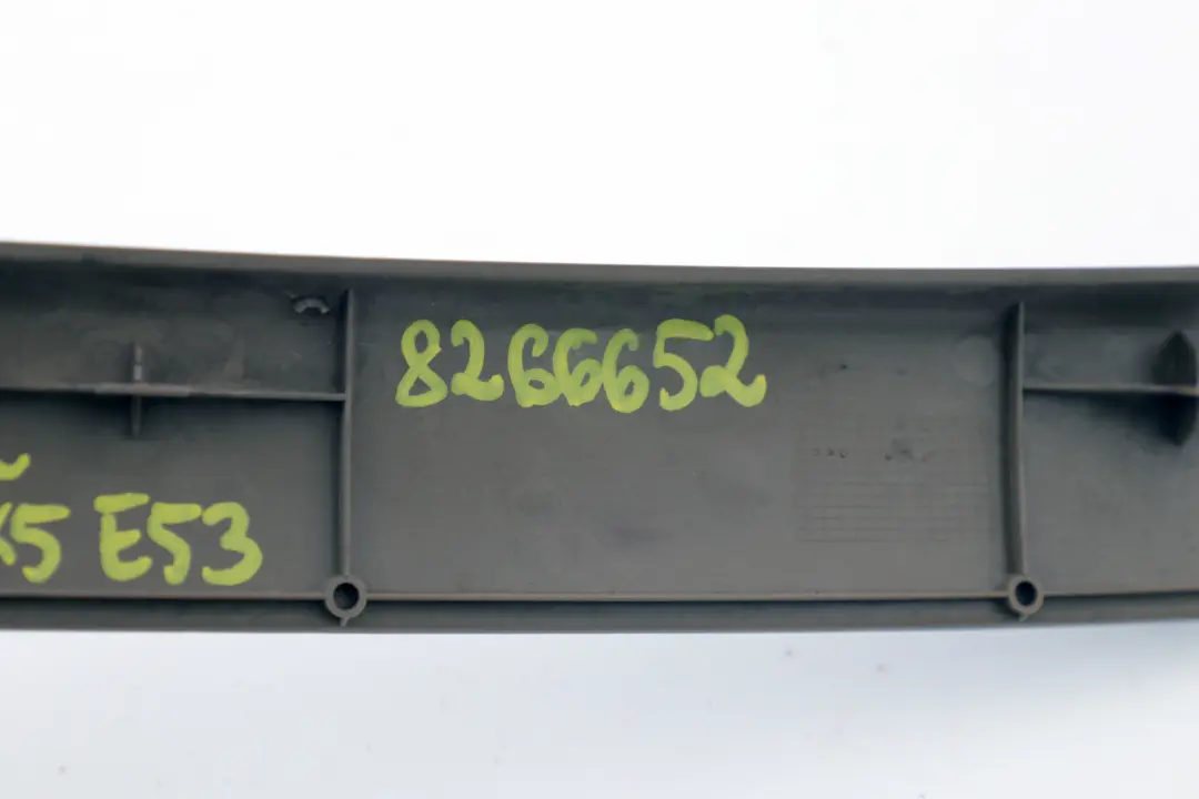 BMW X5 Series E53 Tailgate Boot Top Upper Inner Trim Panel Pastel Green - SKU 8266652 - Part number 8402618